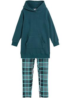 Robe en polaire et legging fille (Ens. 2 pces.), bpc bonprix collection