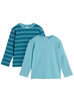 Lot de 2 tricots de peau manches longues pour enfant, bpc bonprix collection