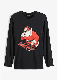 T-shirt manches longues avec motif de Noël, bonprix