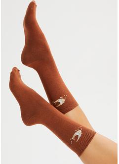 Lot de 5 paires de chaussettes avec fil brillant, bpc bonprix collection