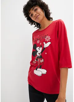 T-shirt manches 3/4 à imprimé Mickey Mouse, Disney