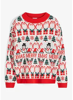 Pull de Noël en maille, bonprix