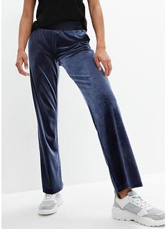 Pantalon en velours doux, jambes larges, bpc bonprix collection