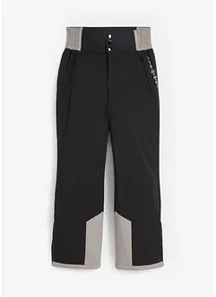 Pantalon de ski thermo fonctionnel coupe haute avec taille confortable, étanche, Straight, bonprix