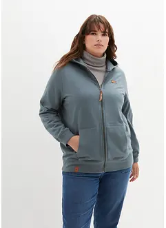 Gilet sweat-shirt à capuche, bonprix