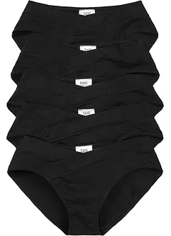 Lot de 5 slips coupés en V, bonprix