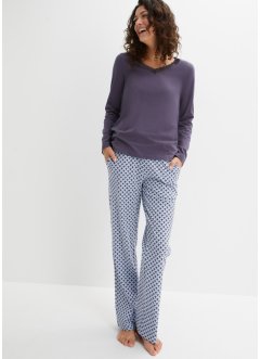 Pyjama à dentelle et poches, bpc bonprix collection