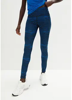 Legging de sport imprimé avec poche pour portable, séchage rapide, bonprix