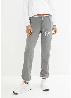 Pantalon sweat avec poches refermables, bonprix