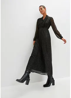 Robe longue à effet brillant, bonprix