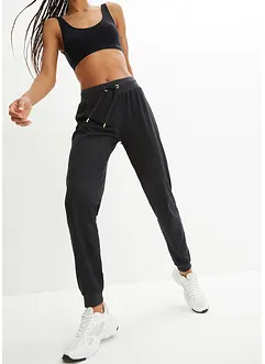 Pantalon de jogging à taille élastiquée, bonprix