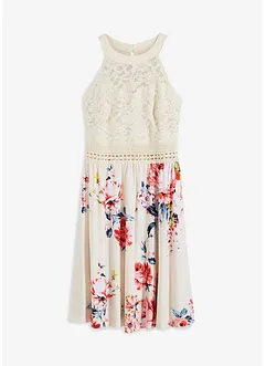 Robe en jersey à dentelle, bonprix
