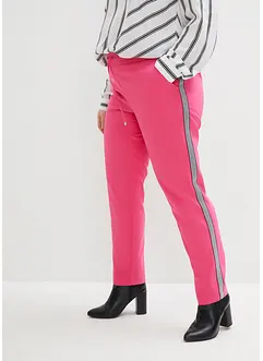 Pantalon à taille extensible avec bandes décoratives, bonprix