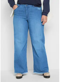 Jean large taille haute, bonprix