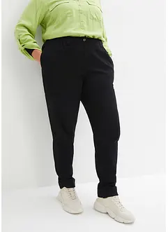 Pantalon chino en coton, longueur chevilles, bonprix