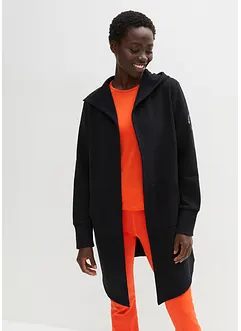 Gilet long en molleton, bonprix