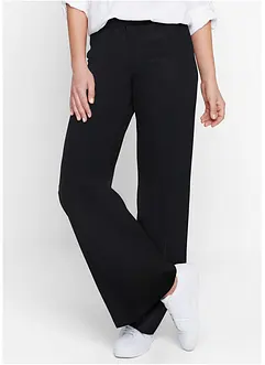 Pantalon large à taille élastiquée, bonprix