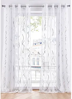 Voilage à imprimé brillant (1 pce), bonprix