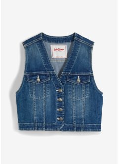 Gilet sans manches en jean stretch, bonprix