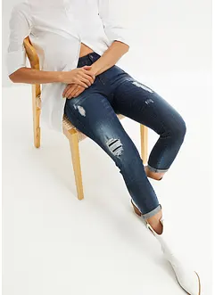 Jean skinny taille mi-haute, stretch, bonprix