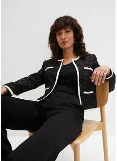 Blazer en tweed bouclé avec fil lurex, bpc selection