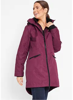 Parka de mi-saison imperméable à capuche, style 2-en-1, bonprix