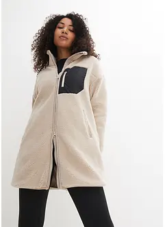 Veste en polaire peluche, bonprix
