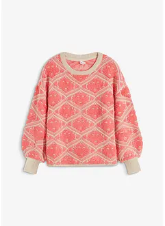 Pull en maille boxy, bonprix
