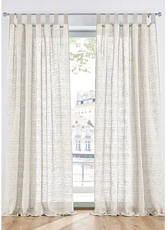 Voilage aspect lin (1 pce), bonprix