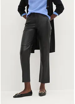 Pantalon en cuir, bonprix