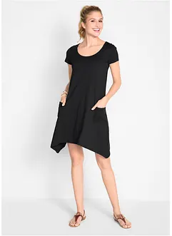 Robe courte en coton flammé, bonprix
