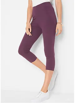 Legging corsaire à empiècement taille confortable, bonprix