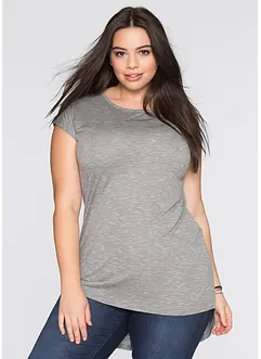 T-shirt long en viscose mélangée, bonprix