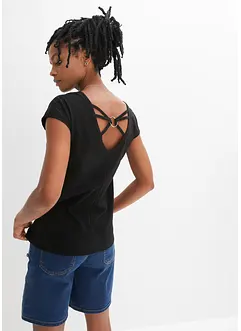 T-shirt avec détail dos, bonprix