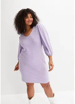 Robe en jersey avec manches bouffantes, bonprix