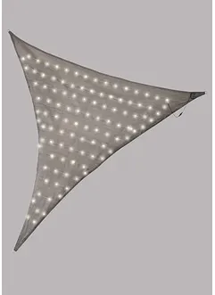 Voile d'ombrage LED solaire, bonprix