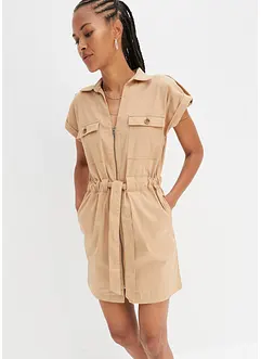 Robe cargo avec ceinture à nouer, bonprix