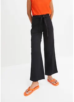 Pantalon 7/8 à ceinture élastiquée, bonprix