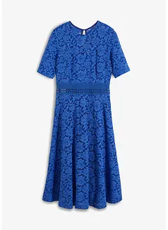 Robe en dentelle avec empiècement crochet, bonprix