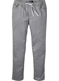 Pantalon droit extensible taille élastiquée, Regular, bonprix