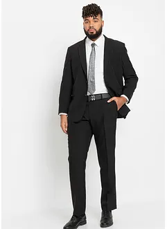 Costume 4 pièces : veste de costume, pantalon, chemise, cravate, bonprix
