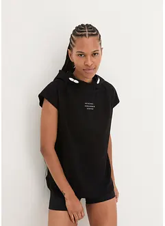 T-shirt de sport avec capuche, bonprix