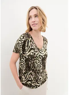 T-shirt à base élastiquée, bonprix