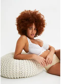 Lot de 2 soutiens-gorge à armatures avec dentelle, bonprix