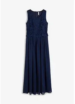 Robe longue à dentelle, bonprix