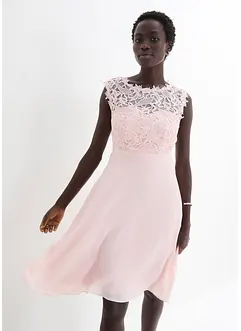 Robe courte à dentelle, bonprix