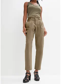 Pantalon paperbag, bonprix