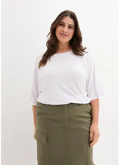 T-shirt oversize en viscose fluide, bonprix