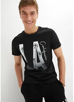 T-shirt en coton, Slim Fit, bonprix