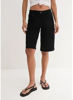 Bermuda en coton, longueur genou, détails utilitaires, bonprix